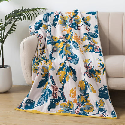 Colorful Flower Soft Bath Towel - Luxicro