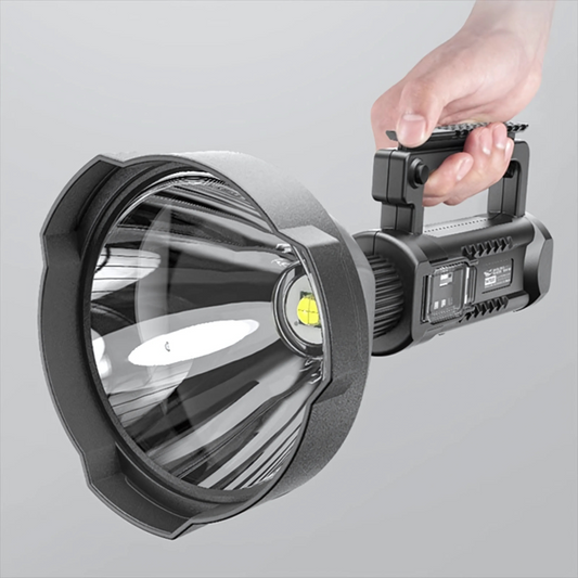 Bright Heavy Duty Long Distance Flashlight - Luxicro