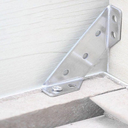 Durable Steel Corner Support for Shelves