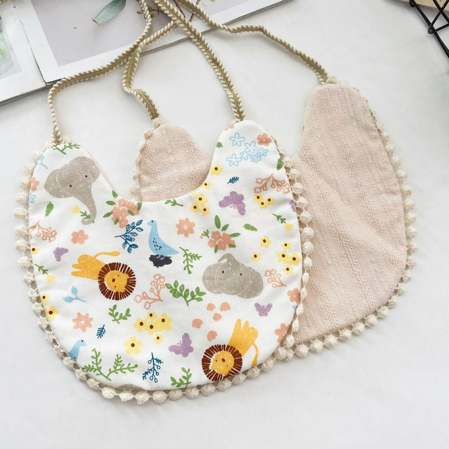 Comfortable Muslin Double Sided Baby Bib