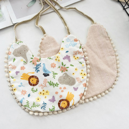 Comfortable Muslin Double Sided Baby Bib
