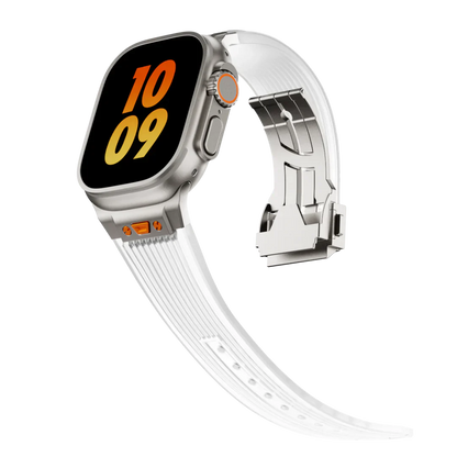 Clear Flexible Apple Watch Strap