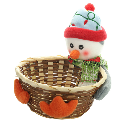 Holiday Sweet Woven Gift Basket