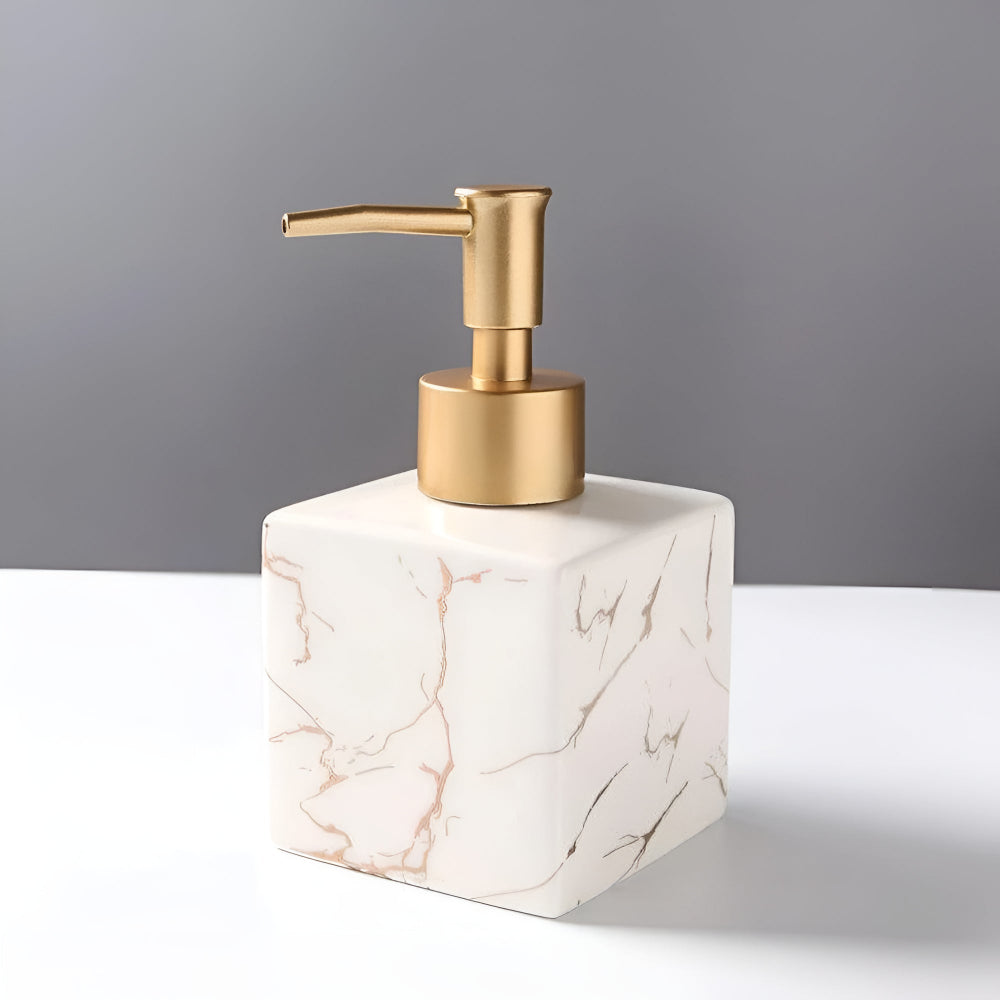 Elegant Stone Bathroom Soap Dispenser