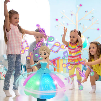 Glittery Singing Princess Toy with Lights