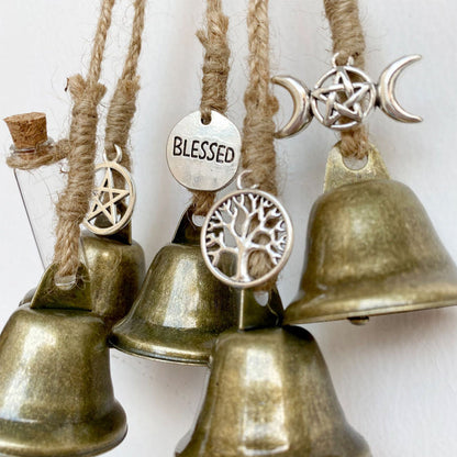 Unique Witch Bell Memorial Ornament