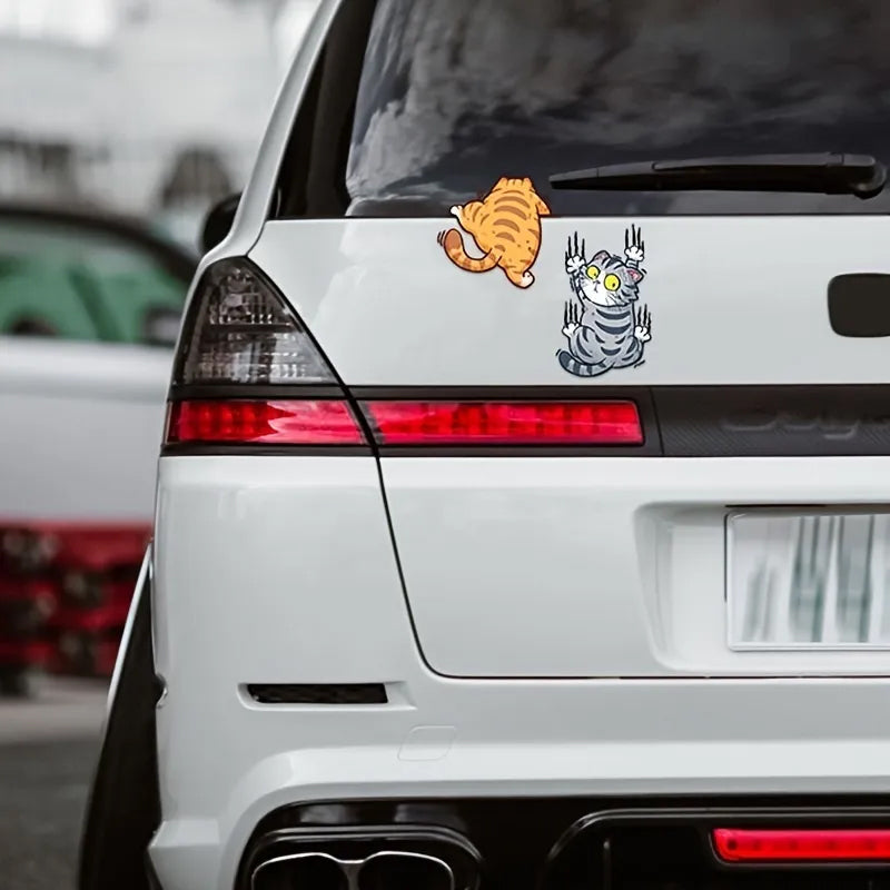 Funny Kitty Vehicle Decal Sticker