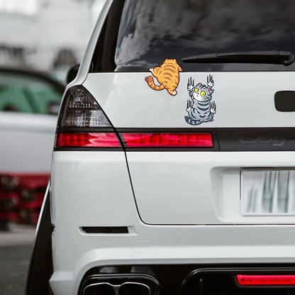 Funny Kitty Vehicle Decal Sticker