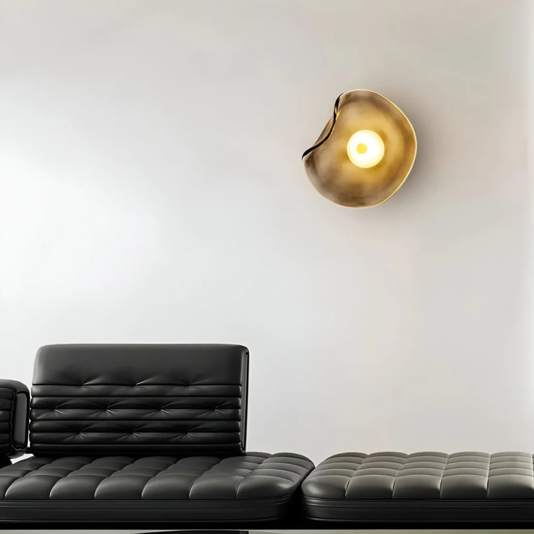 Modern Circular Glass Wall Lamp
