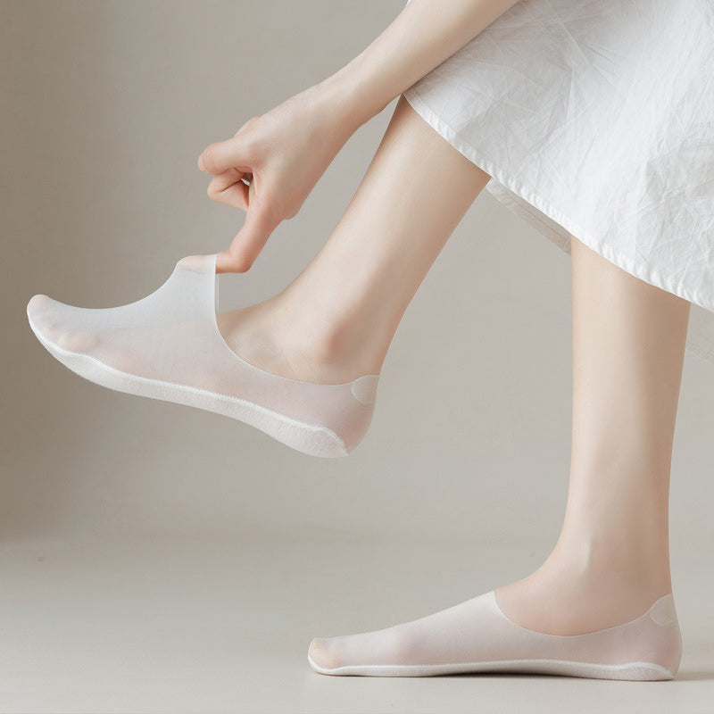 Breathable Lightweight Silk Athletic Socks