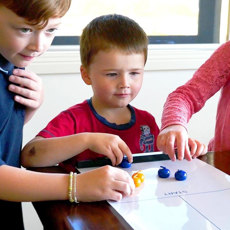 Compact Home Mini Curling Kit