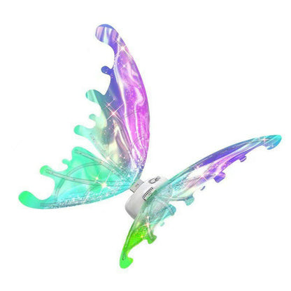 Vibrant LED Fairy Wing Decor Lights