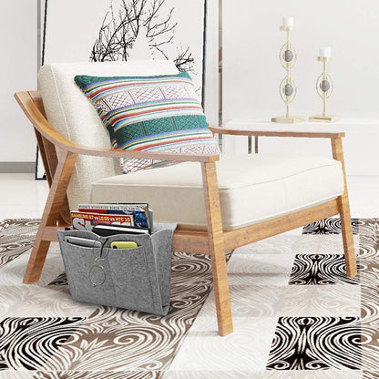 Stylish Felt Hanging Storage Bag for Home Office