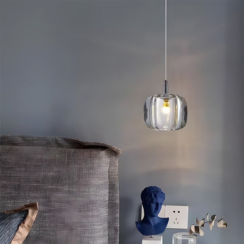 Vibrant Glass Drop Chandelier Lighting