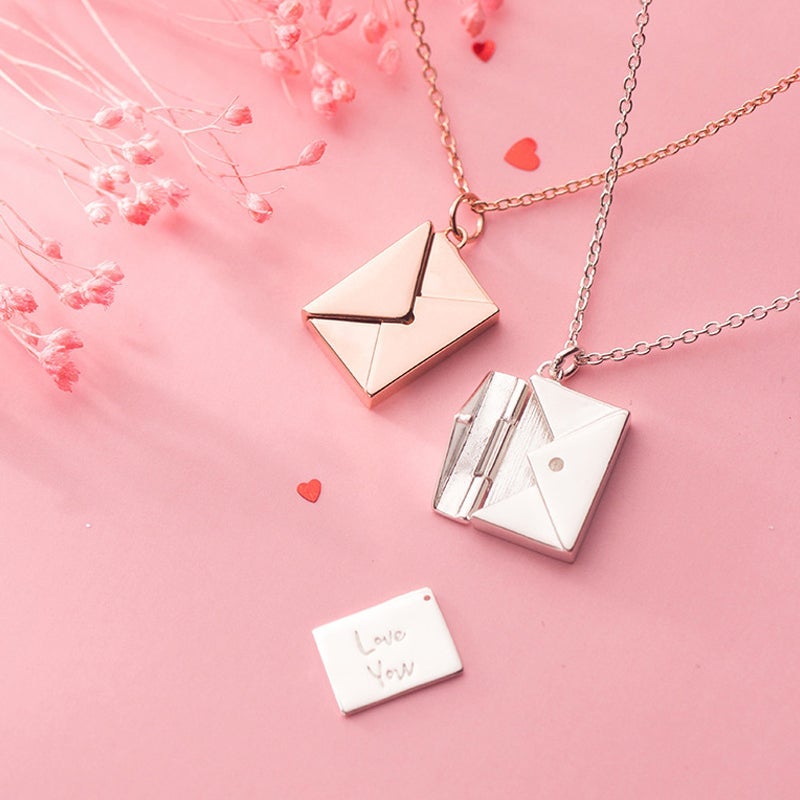 Silver Tone Chain Wrap Pendant Necklace