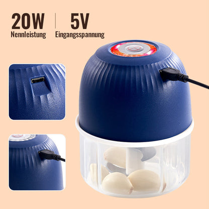 Portable Electric Garlic Press Crusher