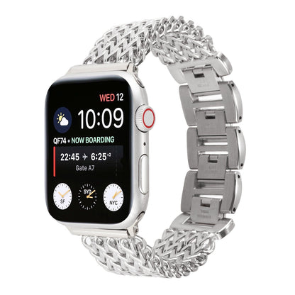 Oceanic Silver Metal Watch Strap