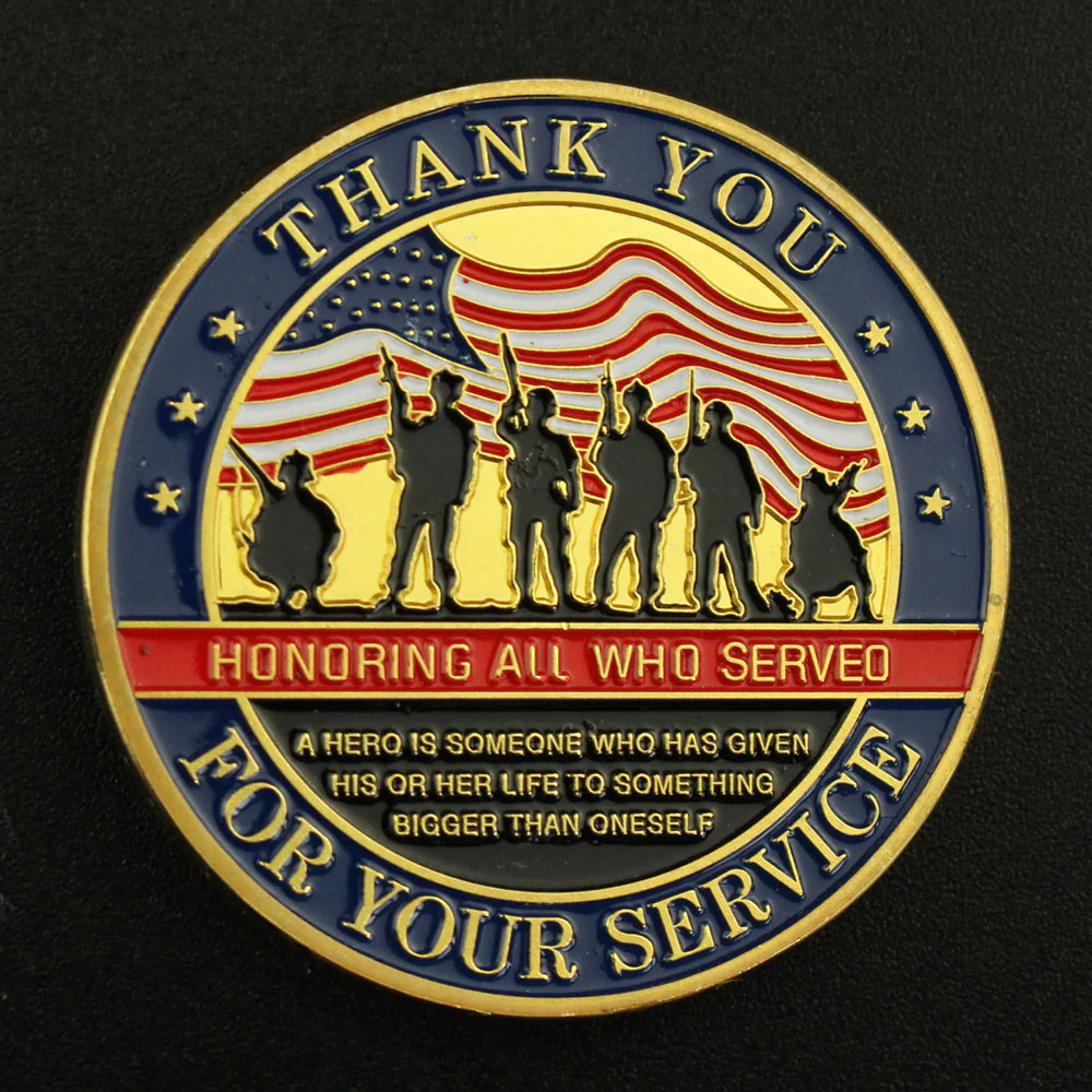 American Hero Challenge Coin Collection Set