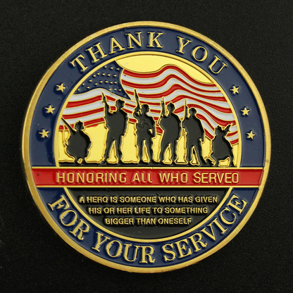 American Hero Challenge Coin Collection Set