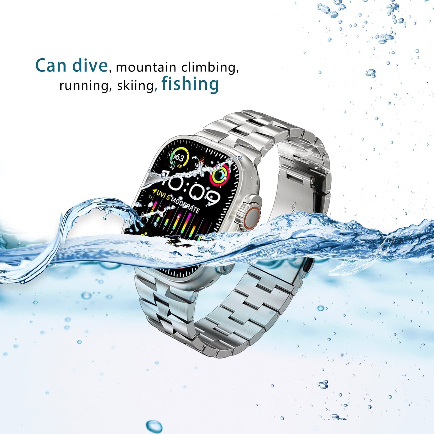 Premium Metal Strap For Apple Watch