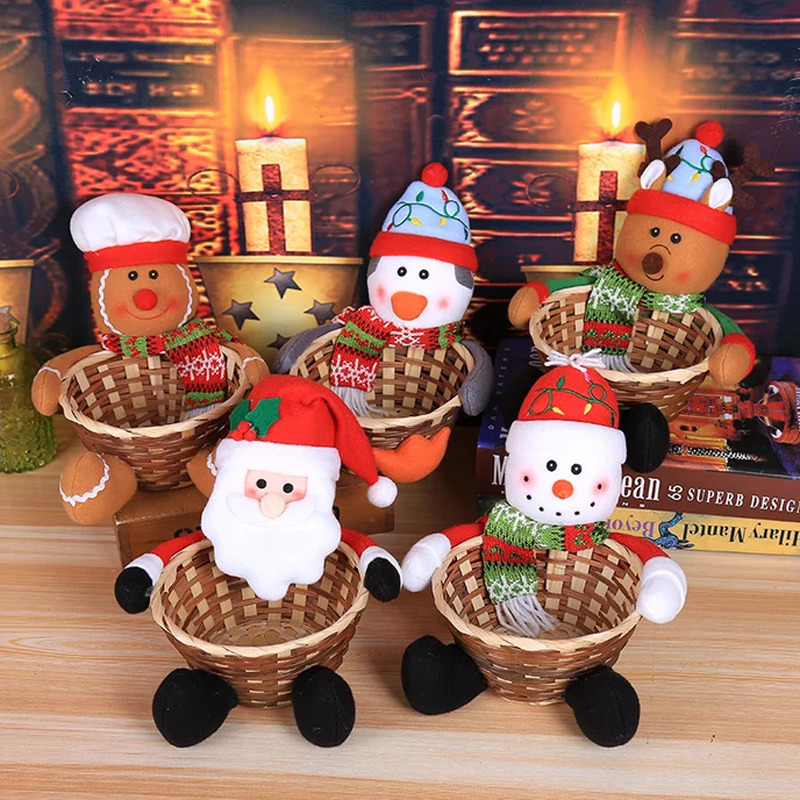 Holiday Sweet Woven Gift Basket