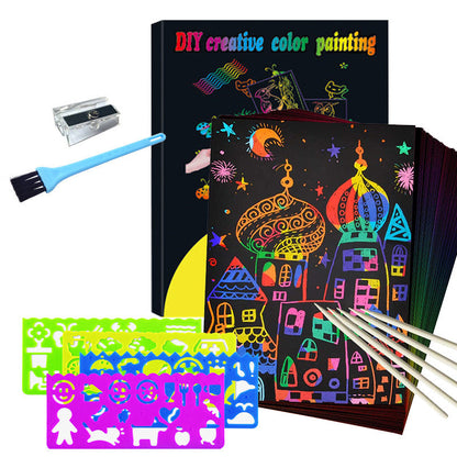Vibrant Scratch Off Gift Cards with Fun Colors