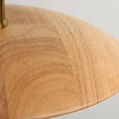 Rustic Wood Hanging Ceiling Light