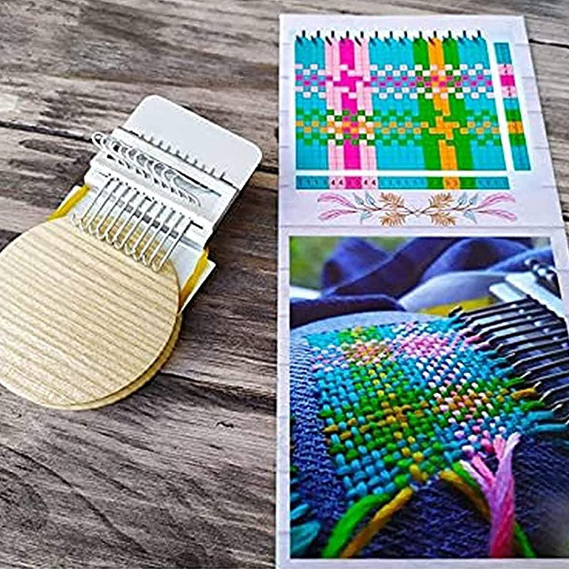 Small Folding Weaving Loom Kit