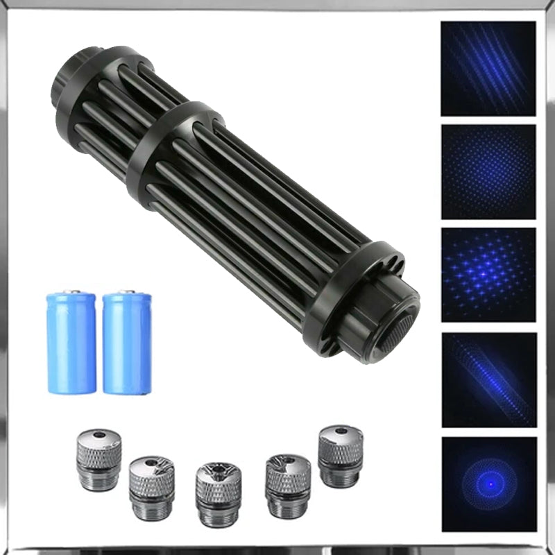 Bright LED Tactical Flashlight - Powerful Adjustable Light