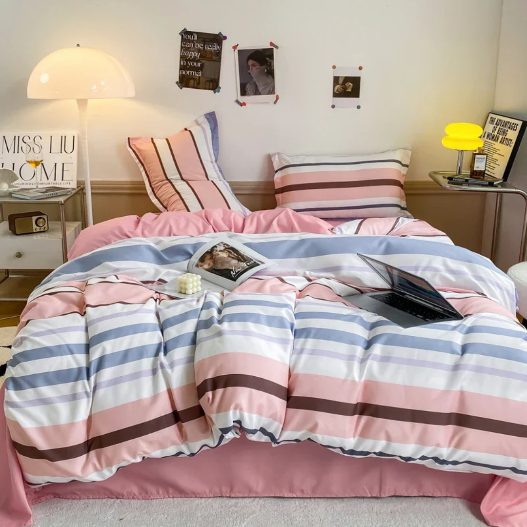 Luxury Plush Bed Duvet Cover Set