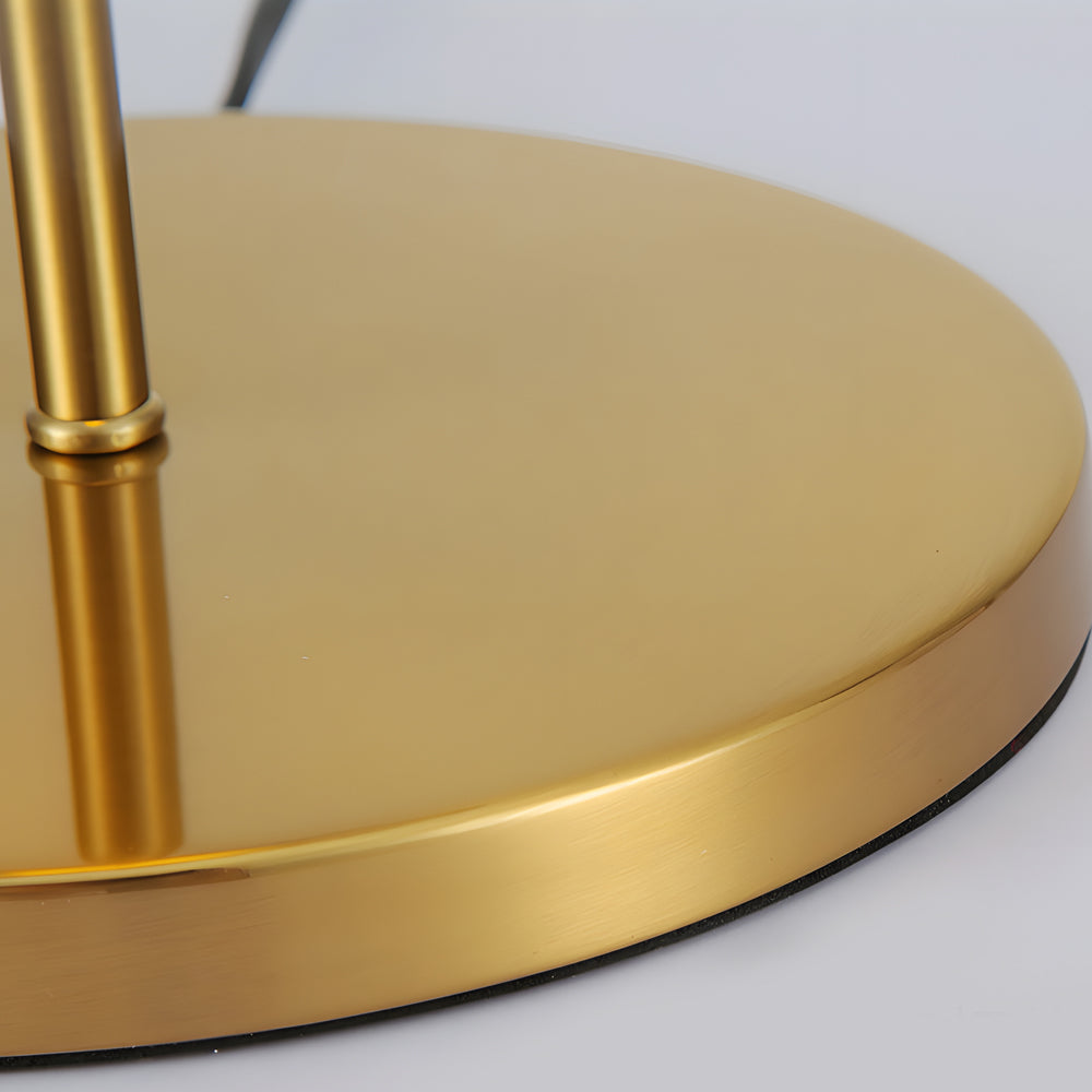 Warm Glow Glass Desk Lamp for Cozy Home Decor