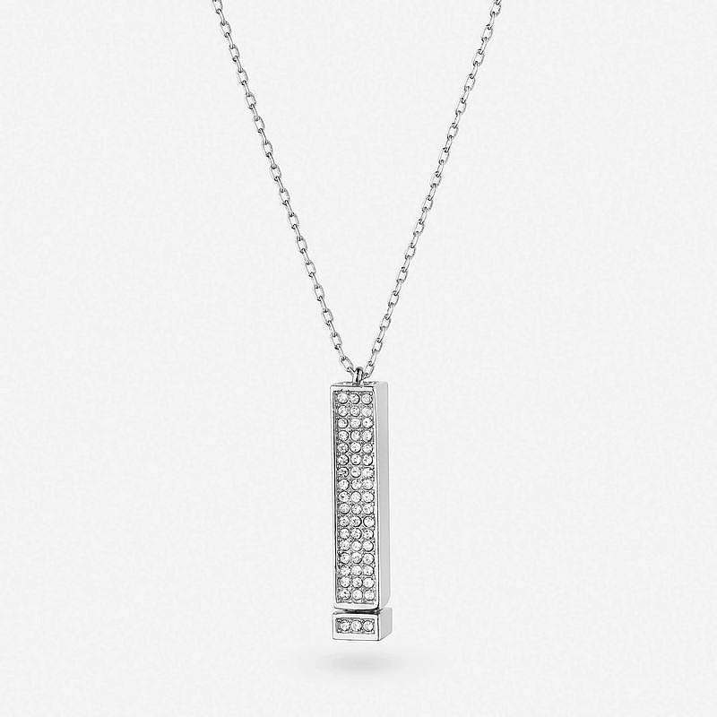 Glamorous Diamond Cut Pendant Necklace