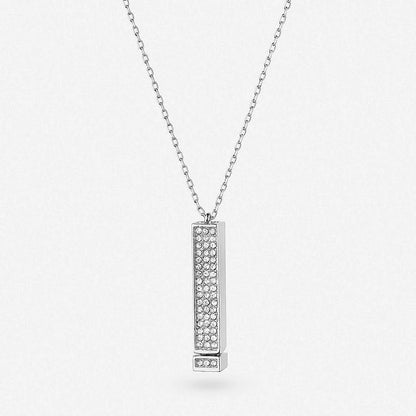 Glamorous Diamond Cut Pendant Necklace