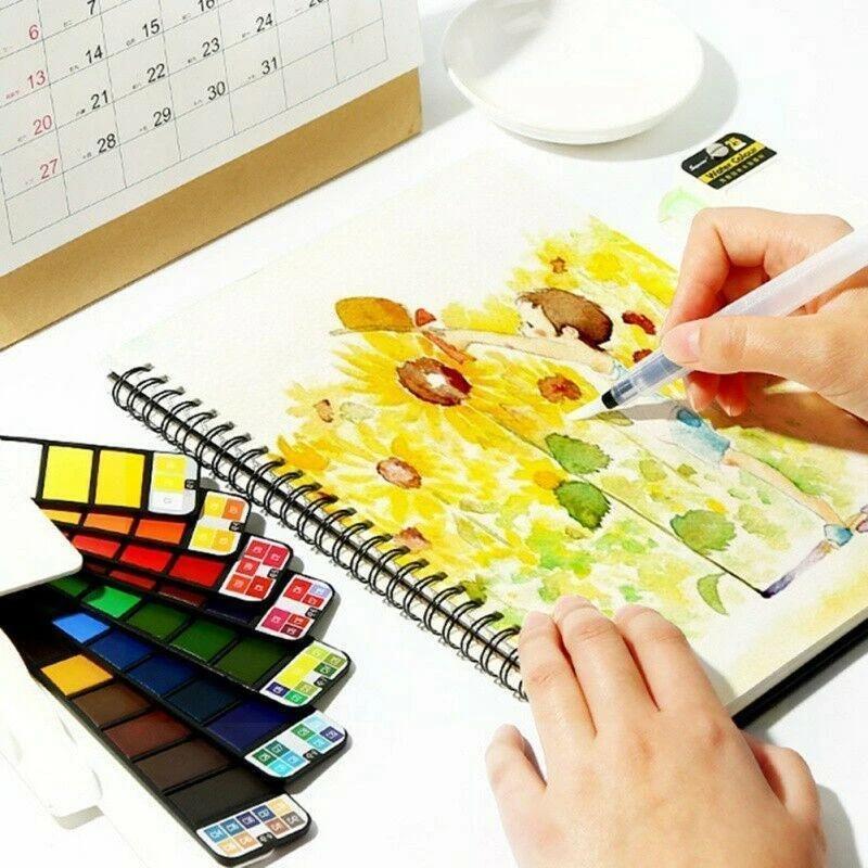 Vibrant Artists Watercolor Paint Set