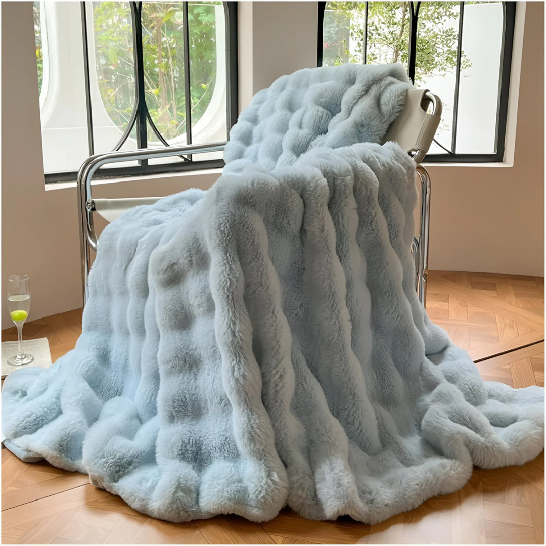 Cozy Ultra Soft Fuzzy Throw Blanket