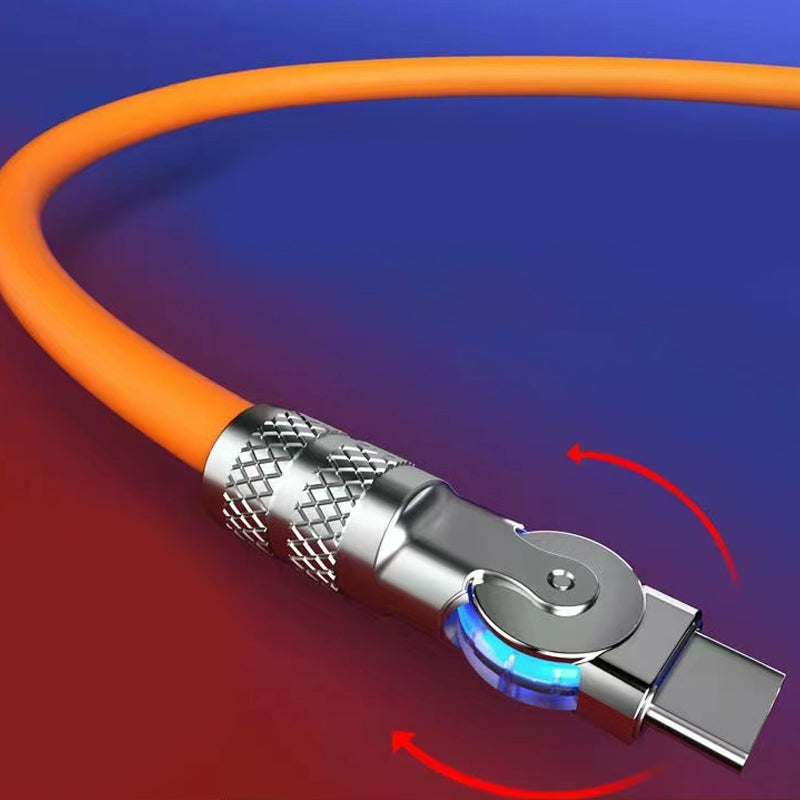 Bendable 360 Rotation USB Charger Cable