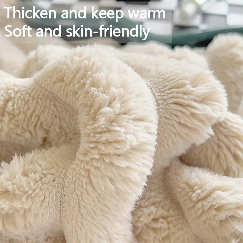 Cozy Fleece Blanket Throw