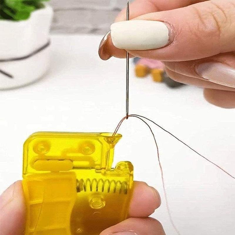 Easy Fast Needle Threader Device