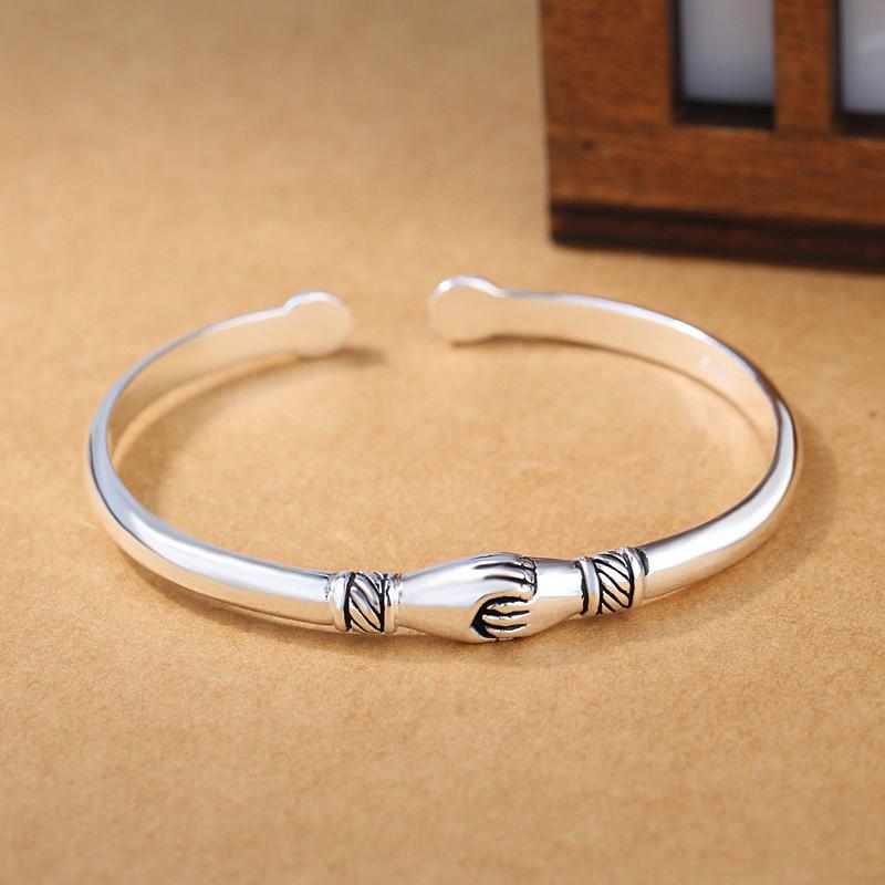 Best Friend Handshake Charm Bracelet