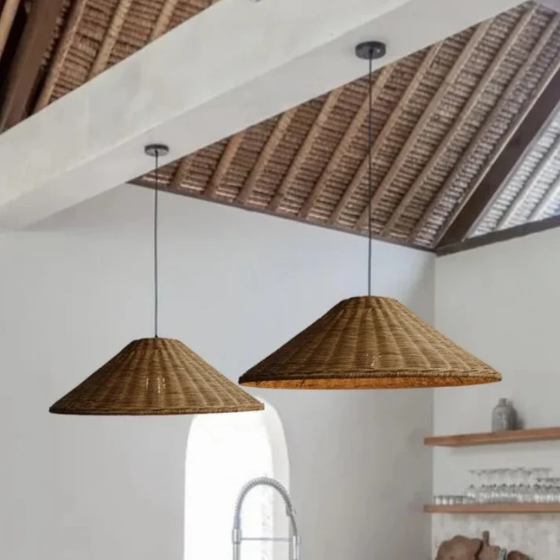 Eco Friendly Bamboo Pendant Light