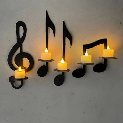 Decorative Music Theme Candle Stand