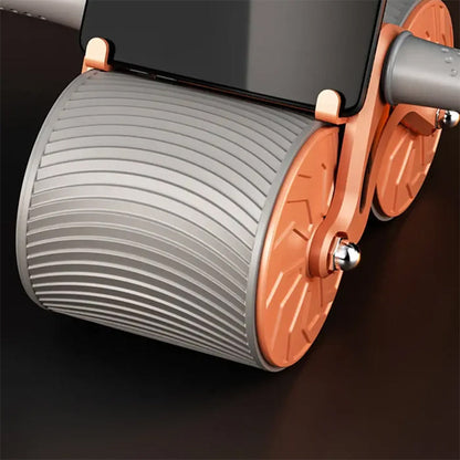 Compact Ab Exercise Wheel Roller