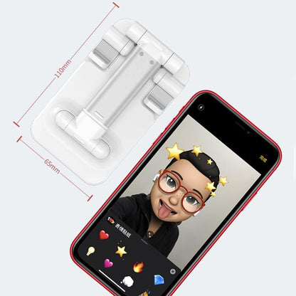 Portable White Phone Stand Holder