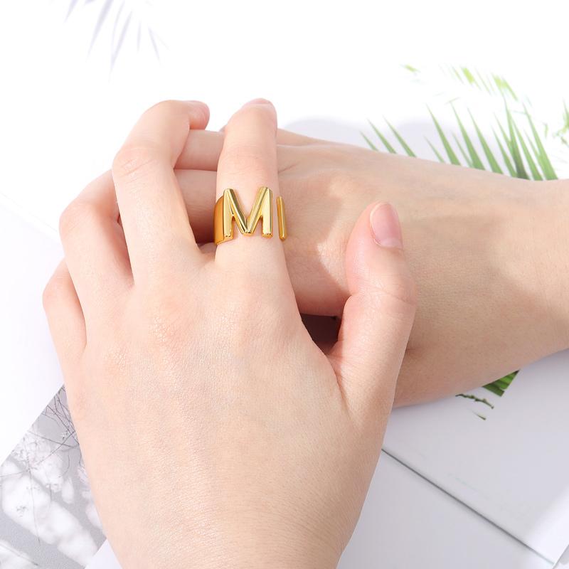 Personalized Initial Alphabet Ring