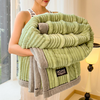 Plush Warm Blanket for Bed and Couch