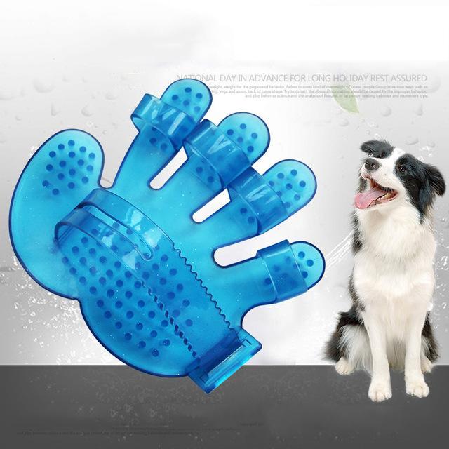 Soft Pet Grooming Brush Glove - Luxicro