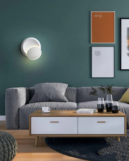 Modern Round Shade Table Lamp with Soft Glow