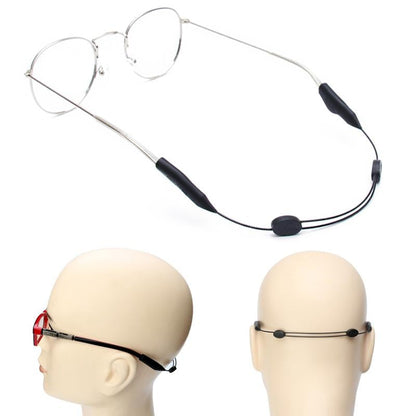 Soft Rubber Eyeglass Retainer Straps (2 Pack)