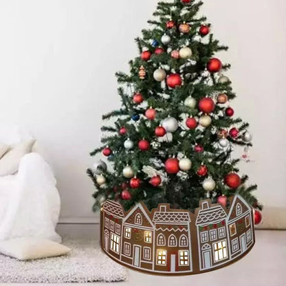 Vibrant LED Holiday Tree Skirt Decor