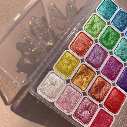 Bright 20 Piece Watercolor Painting Set